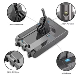 2026 New For Dyson V8 21.6V 12800mAh Replacement Battery for Dyson V8 Absolute Cord-Free Vacuum Handheld Vacuum Cleaner Battery