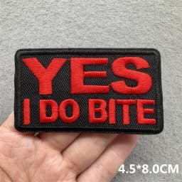 Punk Skull Embroidered Patches For Clothing Sticker Horror Patch Iron On Patches On Clothes DIY Sewing/Fusible Patch