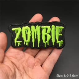 Band Rock Clothes Badges Iron On Patches Appliques Embroidered Music Punk Stripes for Clothes Jacket Jeans Diy Decoration