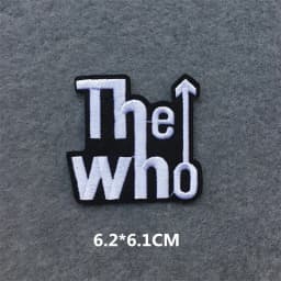 Band Rock Clothes Badges Iron On Patches Appliques Embroidered Music Punk Stripes for Clothes Jacket Jeans Diy Decoration