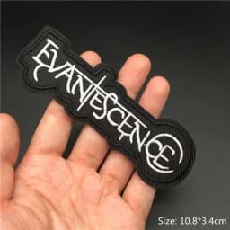 Band Rock Clothes Badges Iron On Patches Appliques Embroidered Music Punk Stripes for Clothes Jacket Jeans Diy Decoration