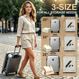 Vacuum Bags for Clothes Travel Set,Clothing Compression Bag That Saves Luggage Space,With Electric Pump for Travel & Home