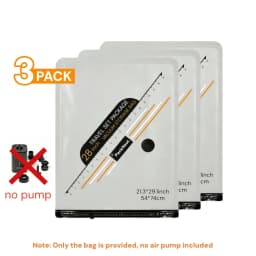 Vacuum Bags for Clothes Travel Set,Clothing Compression Bag That Saves Luggage Space,With Electric Pump for Travel & Home