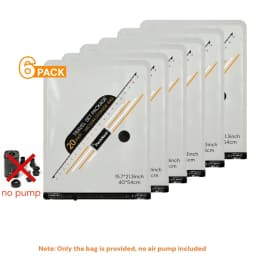 Vacuum Bags for Clothes Travel Set,Clothing Compression Bag That Saves Luggage Space,With Electric Pump for Travel & Home