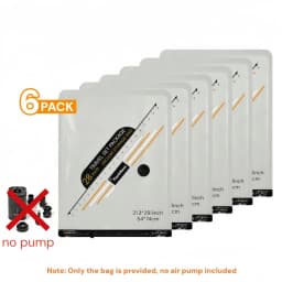 Vacuum Bags for Clothes Travel Set,Clothing Compression Bag That Saves Luggage Space,With Electric Pump for Travel & Home