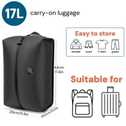 TPU Vacuum Storage Bags Waterproof Travel Flight Bag Durable Tear-Resistant Compression Seal Cube for Clothes Vacation Essential