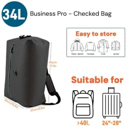 TPU Vacuum Storage Bags Waterproof Travel Flight Bag Durable Tear-Resistant Compression Seal Cube for Clothes Vacation Essential