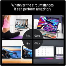 14 Inch Portable Touch Monitor Non-touch Optional 16:10 400cd/m2 Gaming Computer Expand Display For XBox PS4/5 Switch Loptop