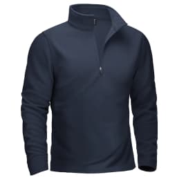 TACVASEN Turtleneck Fleece Sweatshirts Thermal Quarter-Zip Lightweight Pullovers Casual Warm Breathable Hiking Golf Sweaters