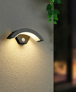 18W Sensor Outdoor Waterproof Wall Lights Garden Porch Wall Lighting LED Wall Lamps Aluminum AC86-265 AU64