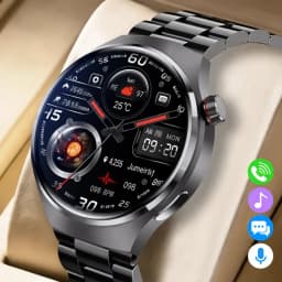 new smart watch HD touch screen smart notification 100+sports modes outdoor smartwatch 5ATM waterproof GPS track iPhone Ht22