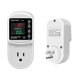 16A Adjustable Over Under Voltage Protector For 110V Appliances, Auto Power Cutoff & Safe Restoration Relay
