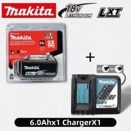 100% Original Makita 18V 6.0Ah Rechargeable Battery ,For Makita BL1830 BL1830B BL1840 BL1840B BL1850 BL1850B Power Tools Battery