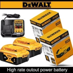 Original DeWalt 20V battery 6Ah/5Ah. replaceable DCB606 DCB609 DCB184 DCB200 DCF845 DCF850 DCF911 DCD800 DCD805 Tools Battery.