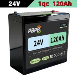LiFePO4 24V 200AH Lithium Iron Phosphate Battery Energy Storage System for RV Off-Grid Solar Power Generation