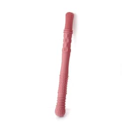 Newborn Hollow Teething Tube Baby Silicone Teether Stick Biting Chewing Straws Nursing Soother Molar Toy Gift for Infants