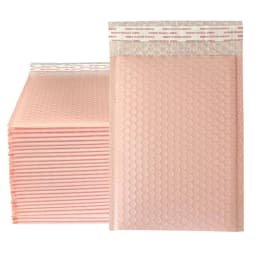 50PCS Purple Bubble Mailers Bubble Padded Mailing Envelopes Mailer Poly for Packaging Self Seal Shipping Bag Bubble Padding