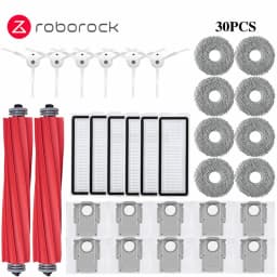 Roborock Q Revo MaxV/Q Revo S/Q Revo Pro Robot Vacuums Cleaner Accessory Dust Bag Main Side Brush HEPA Filter Mop Cloths Spare