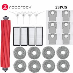 Roborock Q Revo MaxV/Q Revo S/Q Revo Pro Robot Vacuums Cleaner Accessory Dust Bag Main Side Brush HEPA Filter Mop Cloths Spare
