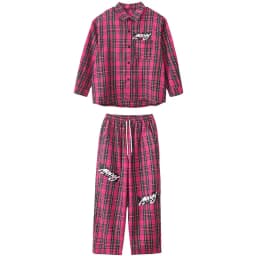 Boys Hip Hop Cool Plaid Shirt Street Dance Pants Girls Fashion Blouse Baggy Sweatpants Children Streetwear Kid Jazz Clothes Sets
