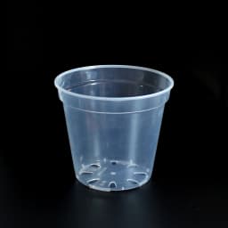 5Pcs 6/7.6/10/13/15cm Clear Round Pot Cultivation Flower Pots Orchid Nursery Planting Breathable Planter Raising Seedling Cup