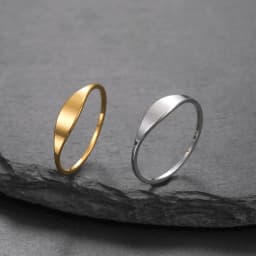 COOLTIME Stainless Steel Ring Fashion Minimalist Women Finger Ring Jewelry Birthday Gift New for Women Men