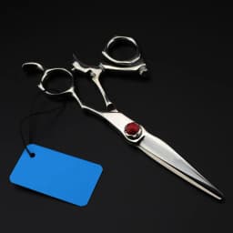 Professional Japan 440c 6'' Swivel Cut Hair Scissors Haircut Thinning Barber Rotate Hair Cutting Shears Hairdressing Scissors