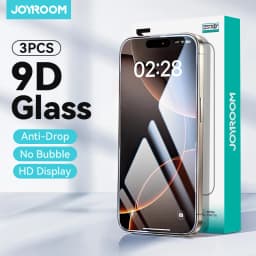 Joyroom 1/2/3pcs HD Glass For iPhone 18 17 16 15 14 13 12 Pro Max Screen Protector For iPhone 18 17 Pro Max Glass Tempered Glass