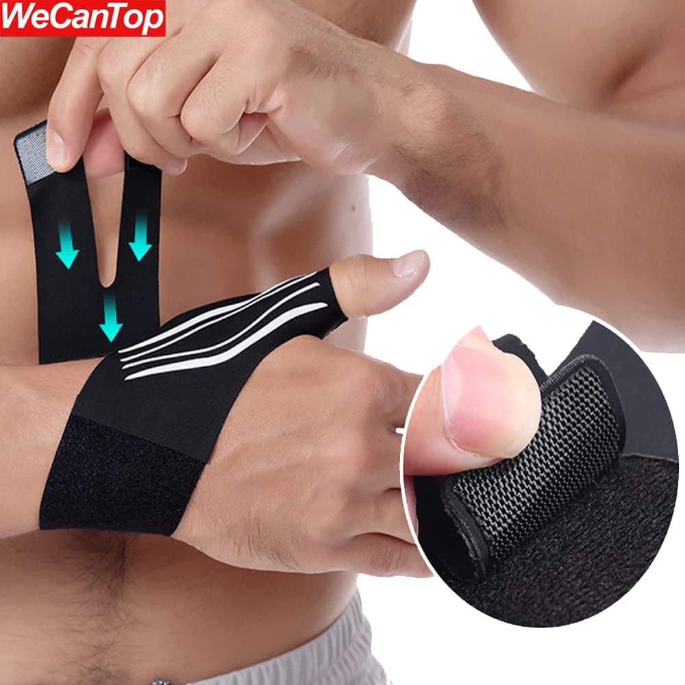 1PCS 2-in-1 Ultra-Thin Thumb & Wrist Brace - Adjustable Compression for Carpal Tunnel, Trigger Thumb, Tendonitis & Ulnar Support