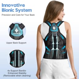 Posture Corrector Back Brace Adjustable Back Support for Women and Men Shoulder Straightener Neck Upper Lower Back Pain Relief