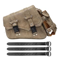Motorcycle Swing Arm Bags Swingarm Bag Waterproof Saddlebag for Softail Standard Dyna Low Rider Sport Glide Left Side Solo Bags