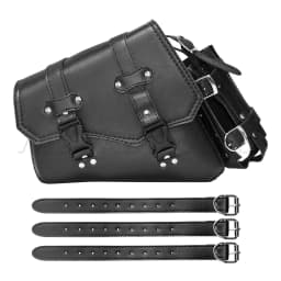Motorcycle Swing Arm Bags Swingarm Bag Waterproof Saddlebag for Softail Standard Dyna Low Rider Sport Glide Left Side Solo Bags