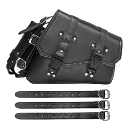 Motorcycle Swing Arm Bags Swingarm Bag Waterproof Saddlebag for Softail Standard Dyna Low Rider Sport Glide Left Side Solo Bags