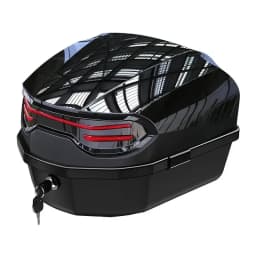1pc 35L Motorcycle Top Box, Motorcycle Trunk ABS Material Wear-Resistant with Lock, Motorcycle Accessories,Motorcycle Helmet