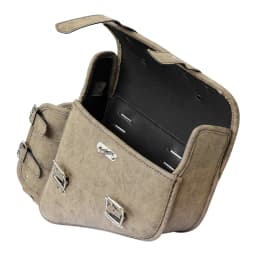 Universal Waterproof Motorcycle Side Bag Retro Motorbike Tail Bag Hanging Storage for Electric Vehicles Rear Seat