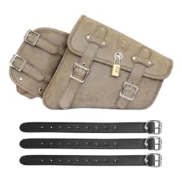 Universal Waterproof Motorcycle Side Bag Retro Motorbike Tail Bag Hanging Storage for Electric Vehicles Rear Seat