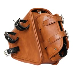 Universal Waterproof Motorcycle Side Bag Retro Motorbike Tail Bag Hanging Storage for Electric Vehicles Rear Seat