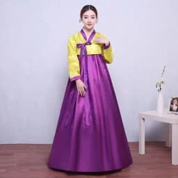 Traditional Hanbok for Women Korean Costume Minority Palace Performance Court Clothes Flower New Year Wedding Party Dance Dress