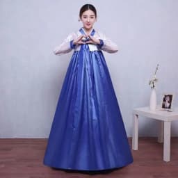 Traditional Hanbok for Women Korean Costume Minority Palace Performance Court Clothes Flower New Year Wedding Party Dance Dress