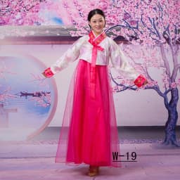 Traditional Hanbok for Women Korean Costume Minority Palace Performance Court Clothes Flower New Year Wedding Party Dance Dress