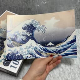 The Great Wave off Kanagawa 1000 Piece Puzzle for Adults 29.53 x 19.7 Inch Large Finished Size Famous Japanese Art Poster Puzzle