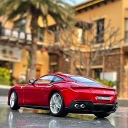 Bburago 1/24 Ferraris ROMA Alloy Racing Car Model Diecast Metal Toy Super Sports Car Model Simulation Collection Childrens Gift