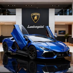 1:24 Lamborghini Revuelto Supercar Alloy Car Model Sound and Light Pull Back Car Model Collectibles Birthday Gift
