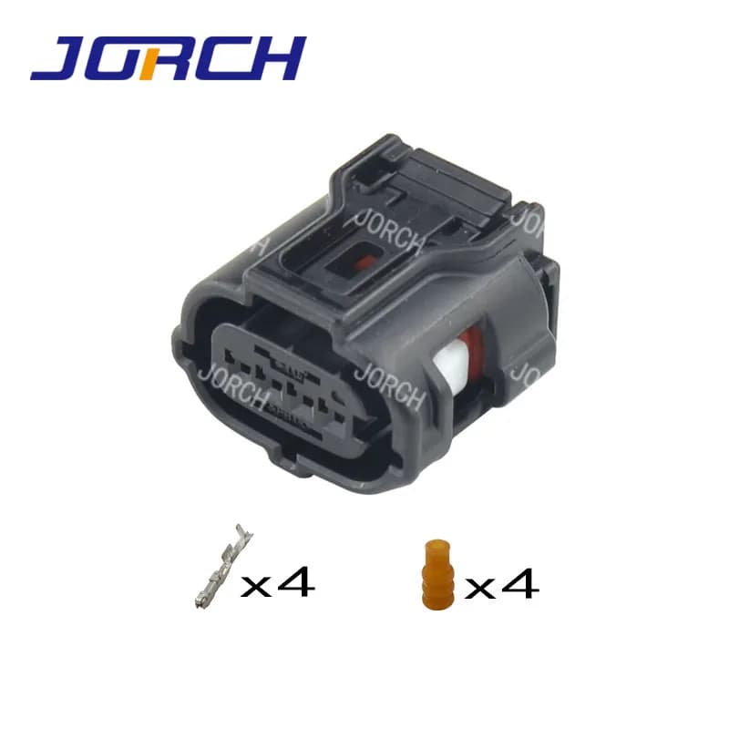 5sets 4pin Female TS Series MAF Sensor Connector Air Flow Meter Plug 6189-7401 For Sumitomo Toyota