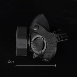 Special Tactical Respirator Gas Mask Communication Version Outdoor Hunting Combat Airsoft Half Face Mask Halloween Cosplay Props