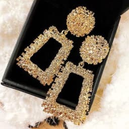Exquisite Vintage Clips Earrings for Women Gold Silver Color Geometric Statement Clip on Earrings No Pierced Charm Earrings