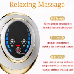 Electric Scraping Massage Cupping Body Massager Vacuum Cans Suction Cup Heating Body Back Neck Arm Guasha Massager