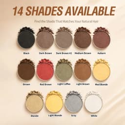 Sevich 12 Color Hairline Powder Hairline Shadow Cover Up Fill In Thinning Hair Unisex Hairline Shadow Powder Modified Gray Hair