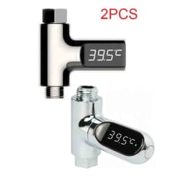 Hot Tub Water Temperature Monitor Electricity LED Display Home Shower Faucets Water Thermometer Bathing Temperature Meter