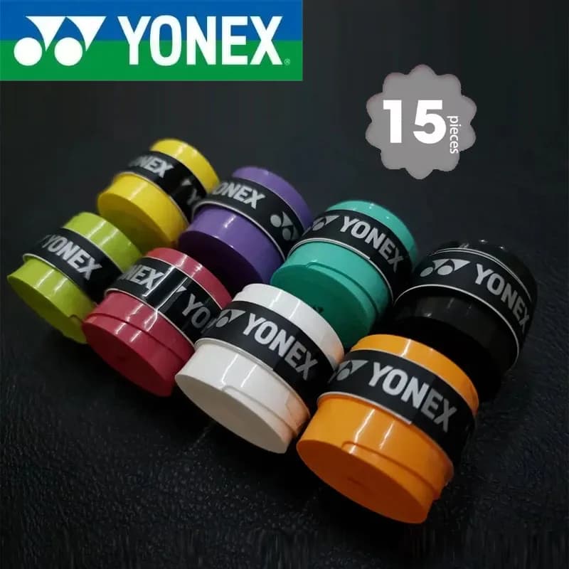 YONEX Tennis Overgrips Squash Badminton Racket Overgrips Grip Tape 110cm for Anti-Slip Handle Protector and Absorbent Grip